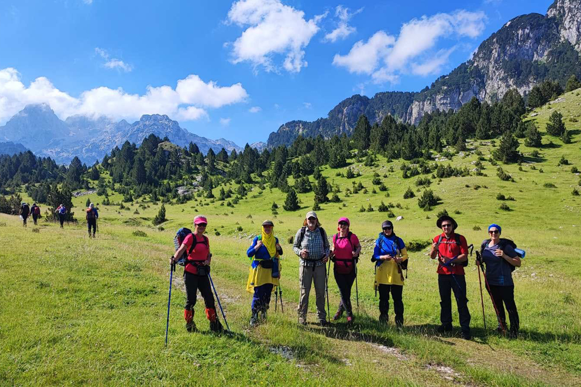BiH Exploreri (PSD Poštar Zenica) na planinskom vrhu Lupoglav - Planina Prenj
